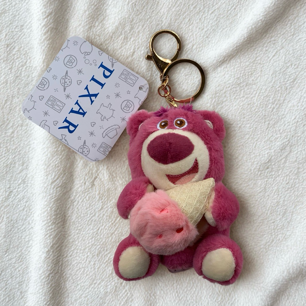 พวงกุญแจ Lotso Disney Keychain (Ice-cream)