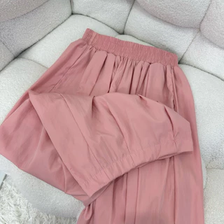 กางเกงบอลลูน unisex เอว24-38 ผ้าเครปญี่ปุ่นใส่สบายไม่ร้อน