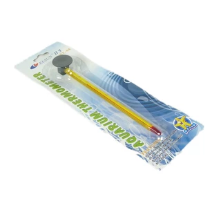 RESUN Thermometer เทอร์โมมิเตอร์สำหรับวัดอุณหภูมิในตู้ปลา แบบติดกระจกตู้ปลา ยาว 15 cm.