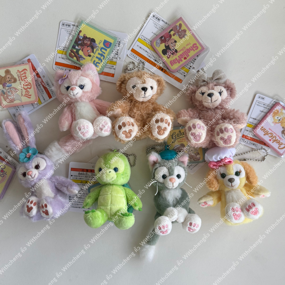 พร้อมส่งที่ไทย ✅️ พวงกุญแจ Duffy and friend ท่านั่ง จาก Disney Japan 🇯🇵