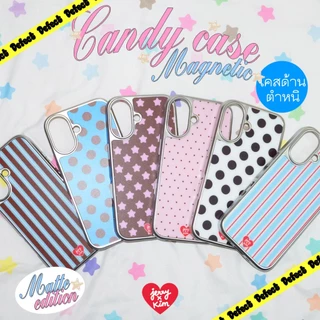 *สินค้าตำหนิ เคสด้านและเคสกระจก อ่านรายละเอียดก่อนสั่ง เพื่อประโยชน์ต่อตัวท่าน* เคสแม่เหล็กขอบเงิน JerryxKimdotstick⭐️