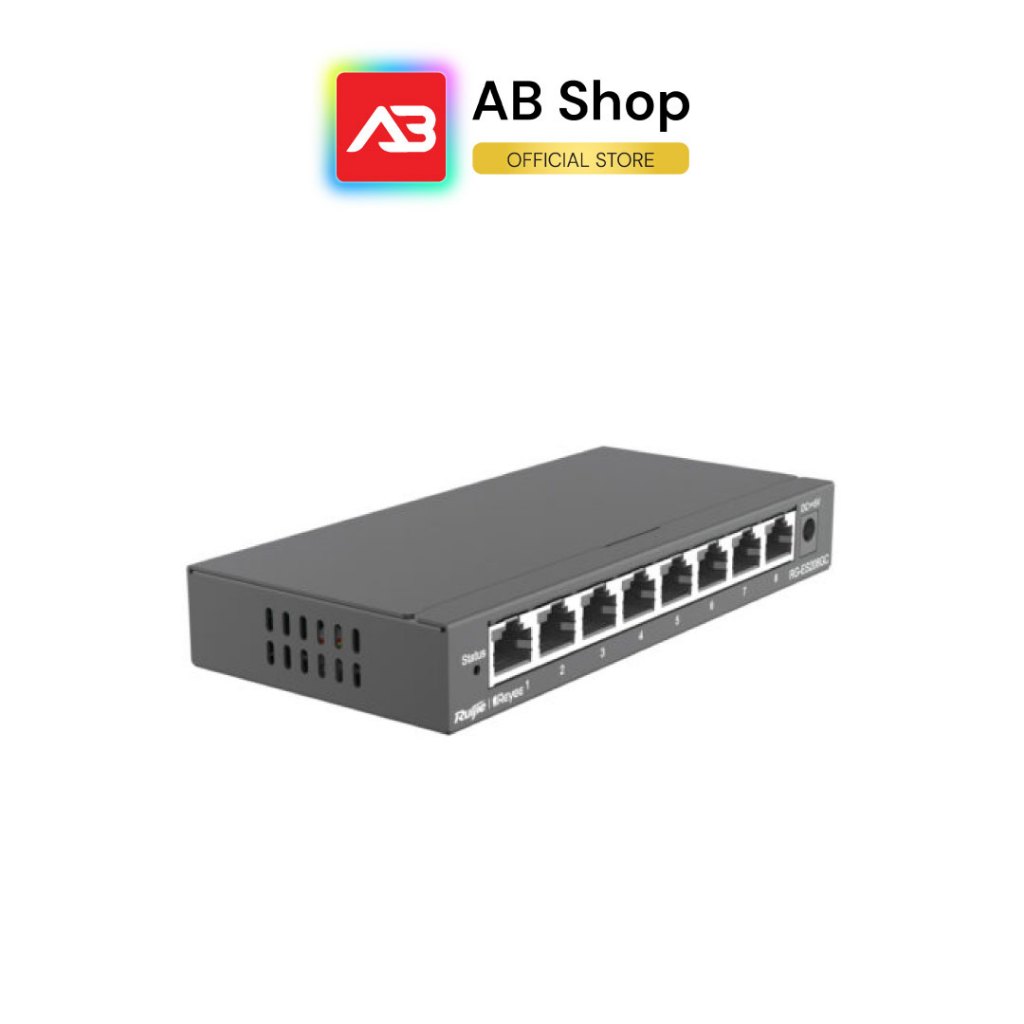 RUIJIE 8-Port Gigabit Smart Switch รุ่น RG-ES208GC