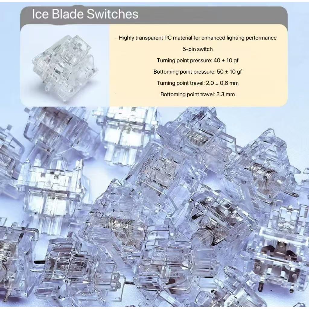 Switch Keyboard ปุ่มสวิตช์ Mechanical Keyboard (SwitchแบบCherry Mx) 2 ขา 5 ขา 3 ขา 1ชุด90ชิ้น