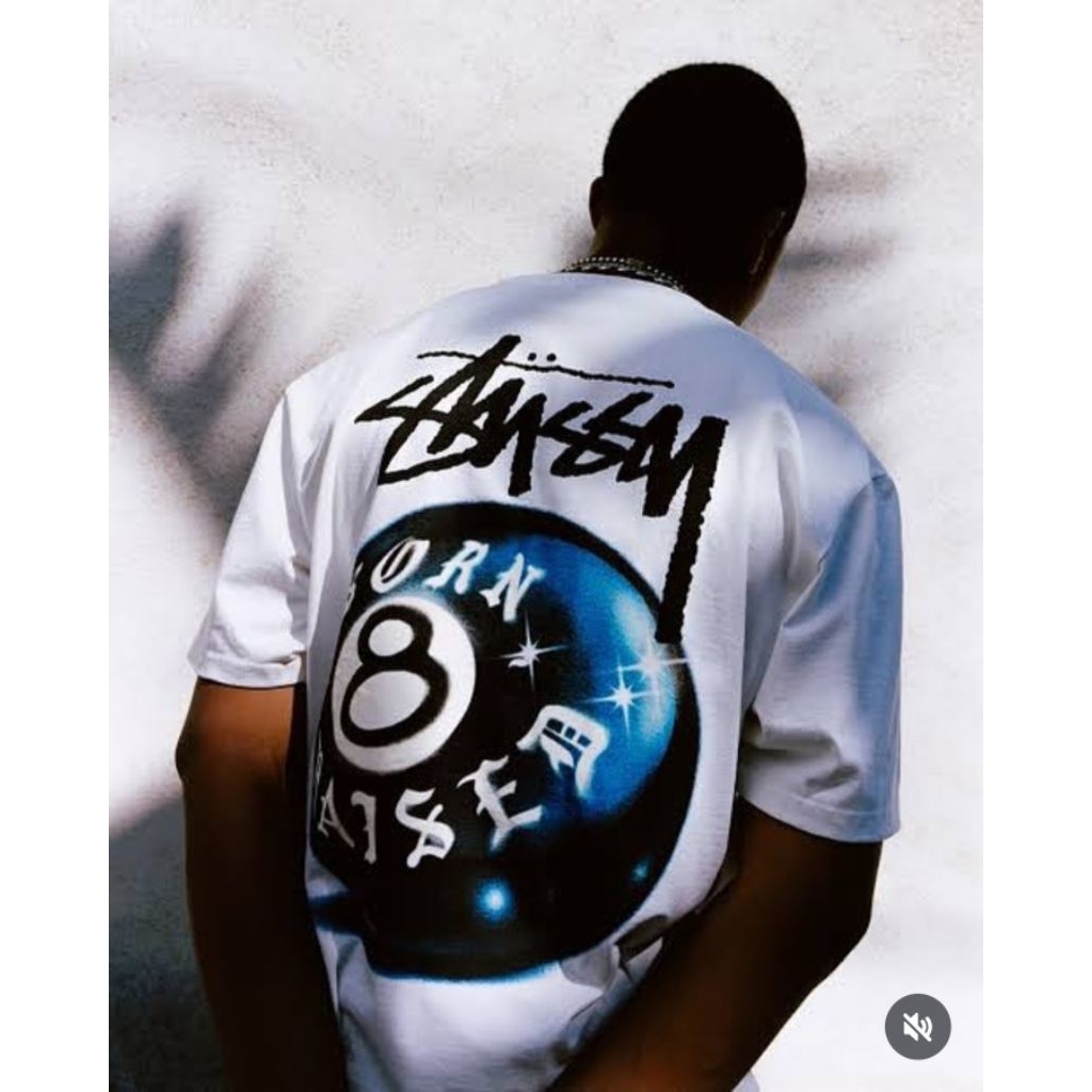 Stussy รุ่น BXR 8 Ball Tee