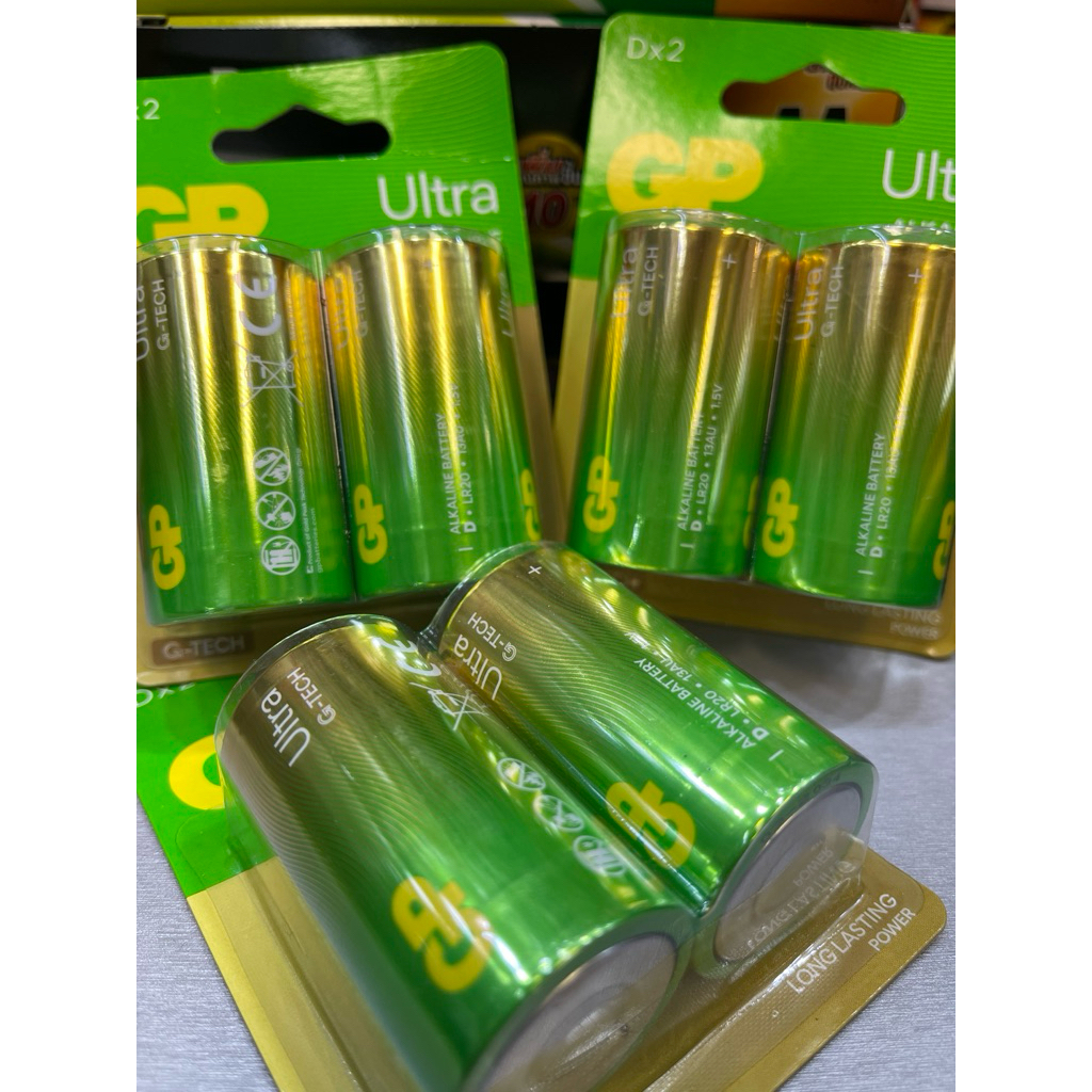alkaline ขนาด D GP 1.5v