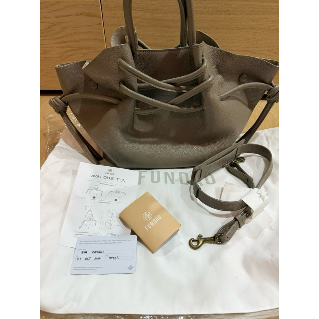 ส่งต่อ Fundao bag รุ่น AVA VINTAGE สี OTTER