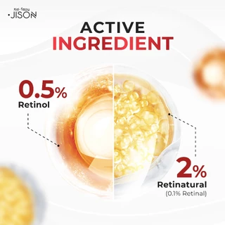 Jison Super Retinal Active Youthful Night Serum 30g. จีซอน เซรั่มเรติแนล เรตินอล ริ้วรอยจางลง ผิวอ่อนวัย