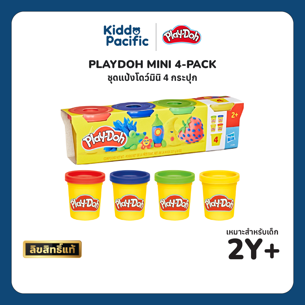 Play-Doh Mini 4 Colors Set – ชุดดินน้ำมันมินิ 4 สีสดใส