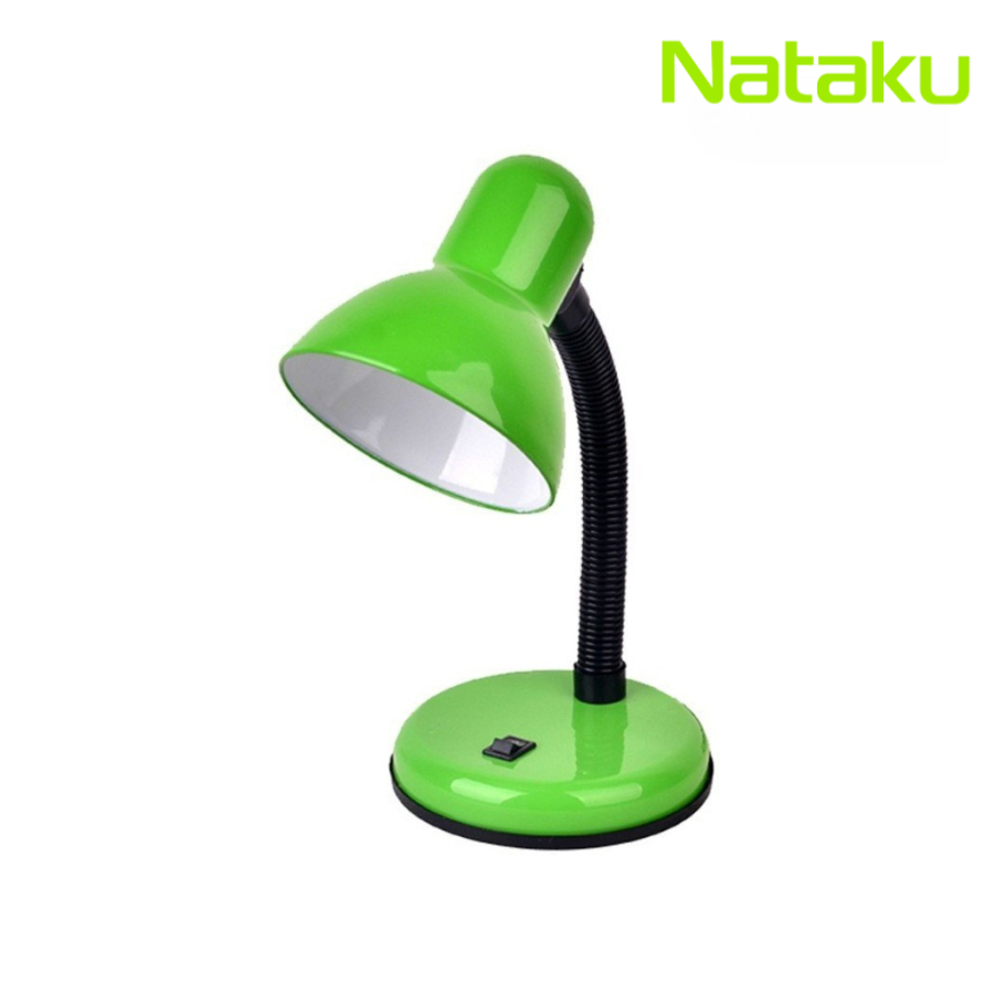 Nataku โคมไฟตั้งโต๊ะมินิมอล โคมไฟถนอมสายตา Desk Lamp โคมไฟสีเขียว ใช้กับขั้วหลอดE27 ปรับระดับได้