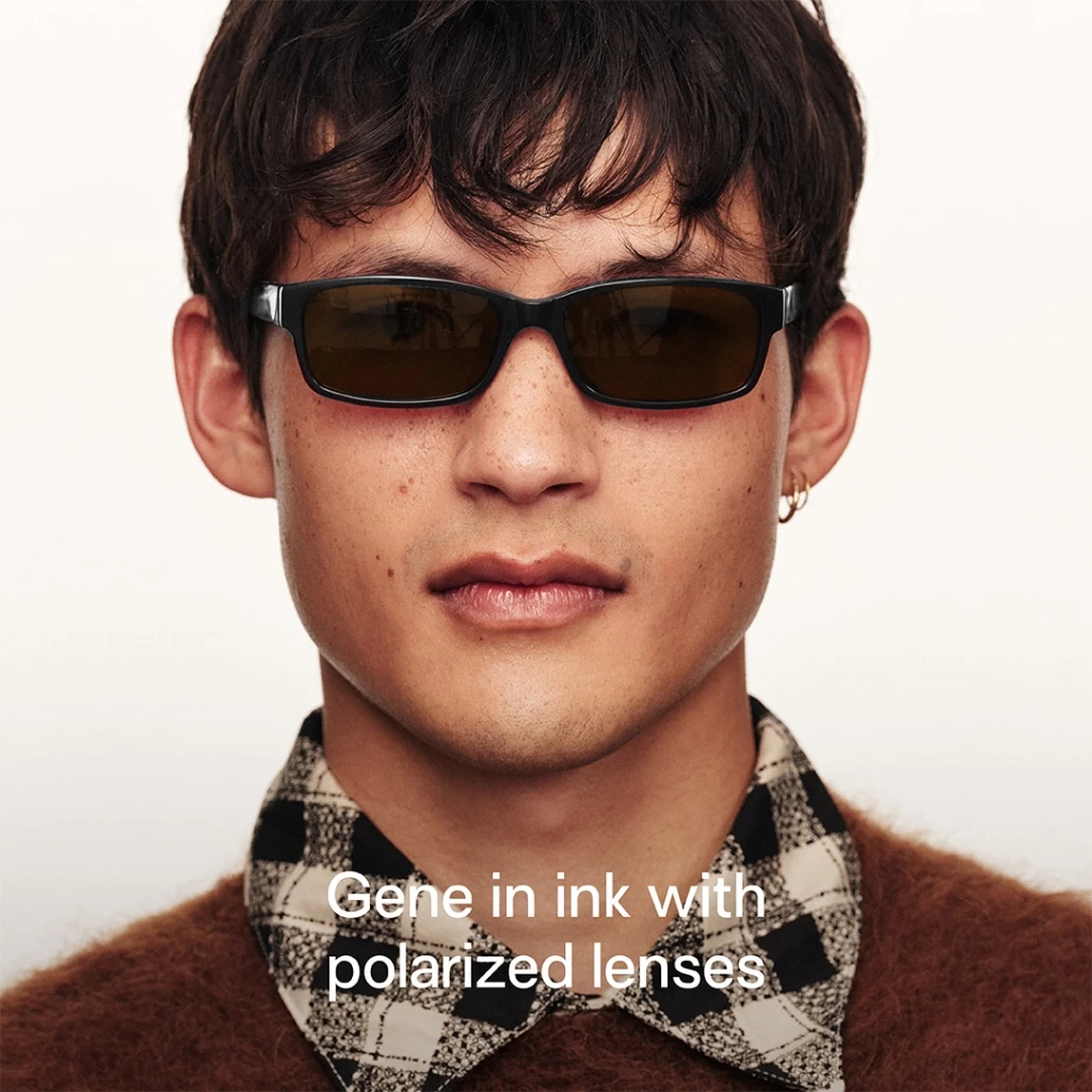 Sunnies Studios نظارة شمسية مربعة Gene للجنسين — صورة 4