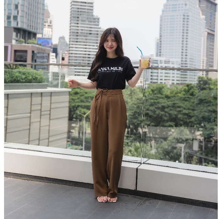 กางเกงขายาว LP5 by hanamilin clothing