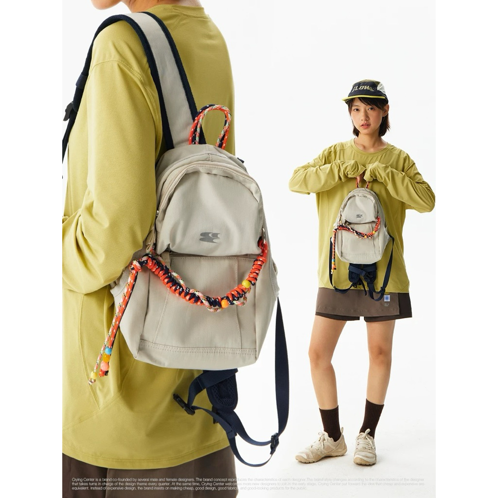 CryingCenter กระเป๋าเป้/แบคแพคสะพายหลัง Mini Hiking Backpack (ไม่กันน้ำ)
