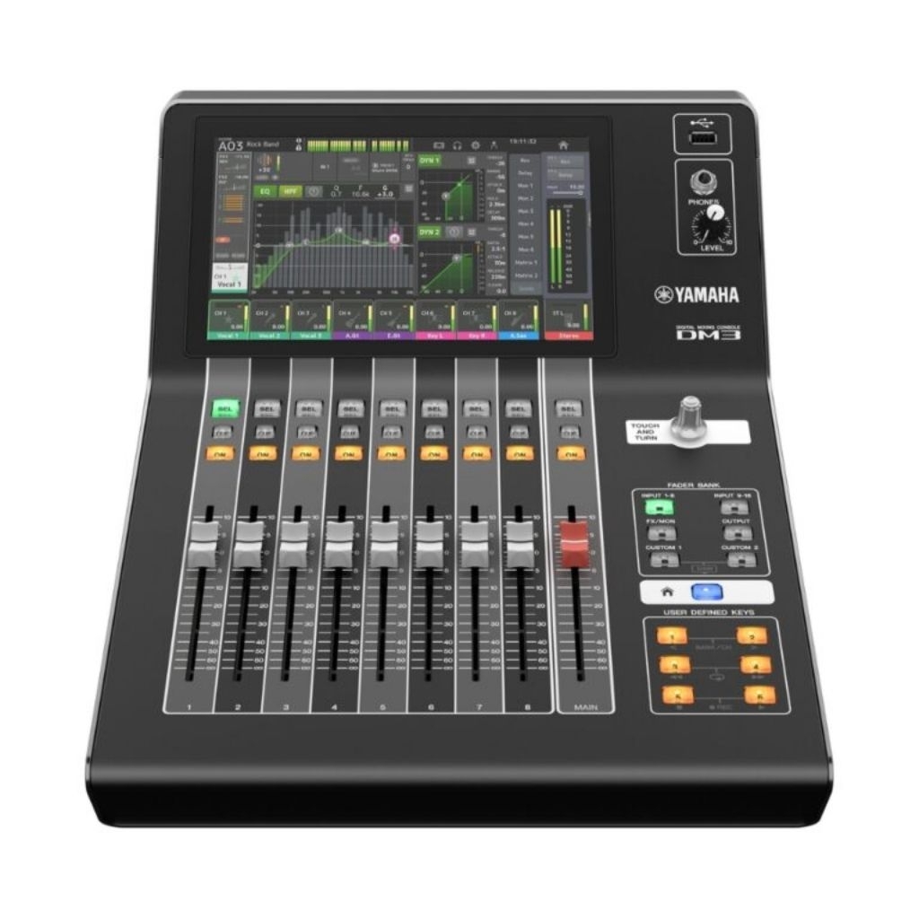 YAMAHA DM3-S ดิจิตอลมิกเซอร์ 22 แชนแนล 16 ไมค์ 6 Aux 96 kHz
