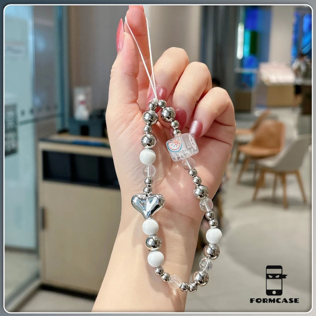 สร้อยข้อมือเคสโทรศัพท์ สามารถใช้กับ ไอโฟน แบรนด์ขายดีในเว็บไซต์เกาหลี สไตล์เด็กสาว สไตล์อินสตาแกรม น่ารัก รุ่นยอดฮิต