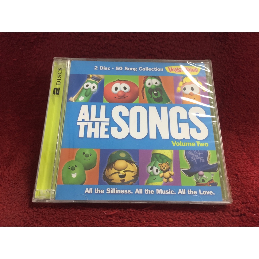 2CD VeggieTales All The Songs, Volume Two สภาพตามปก C9-130