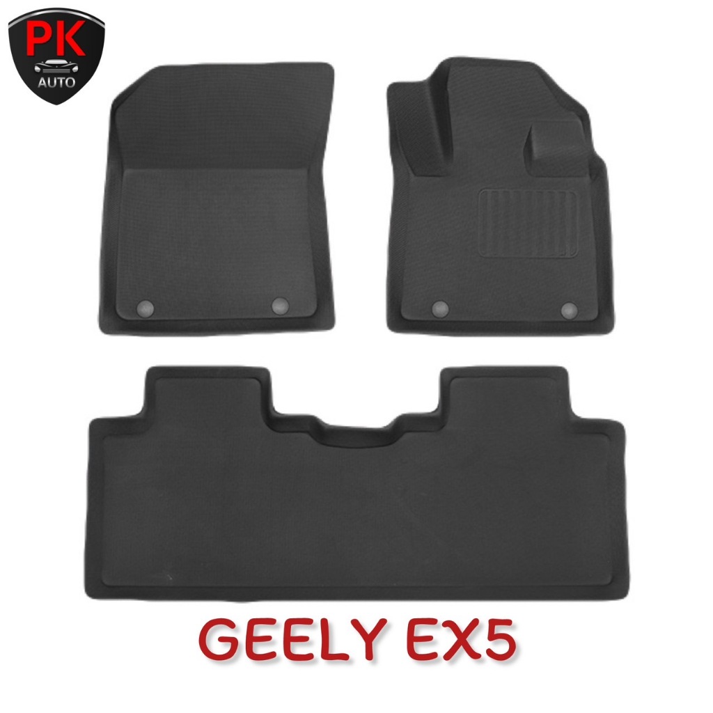 GEELY EX5 EV พรมปูพื้นรถยนต์ 3D พรมปูพื้นรถยนต์เข้ารูป พรมปูพื้น XPE TPE สำหรับ GEELY EX5 EV