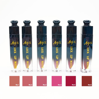 Molly S. Lock Lip Matte ลิปแมทสีชัด ติดทนนาน เนื้อเบาสบายปาก