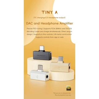 [ประกันศูนย์ไทย] Snowsky Tiny DAC/AMP พกพาจิ๋ว คุณภาพเสียงระดับออดิโอไฟล์ ขนาดกะทัดรัดรองรับ Hi-Res