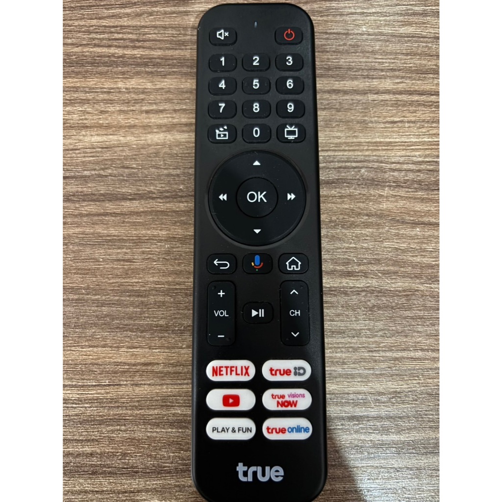 รีโมท กล่องทรูไอดี True ID TV Gen3 รุ่นล่าสุด (ของแท้) แถมถ่านAAAฟรี 2ก้อน