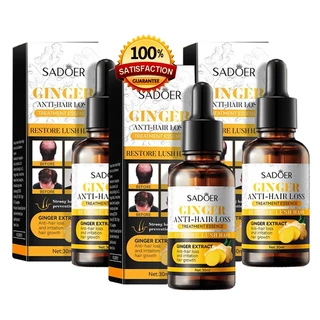 เซรั่มผม SADOER (ของแท้ค่ะ) เซรั่มปaูกหuวด สมุนไพรขิง ขนาด 30 ml.