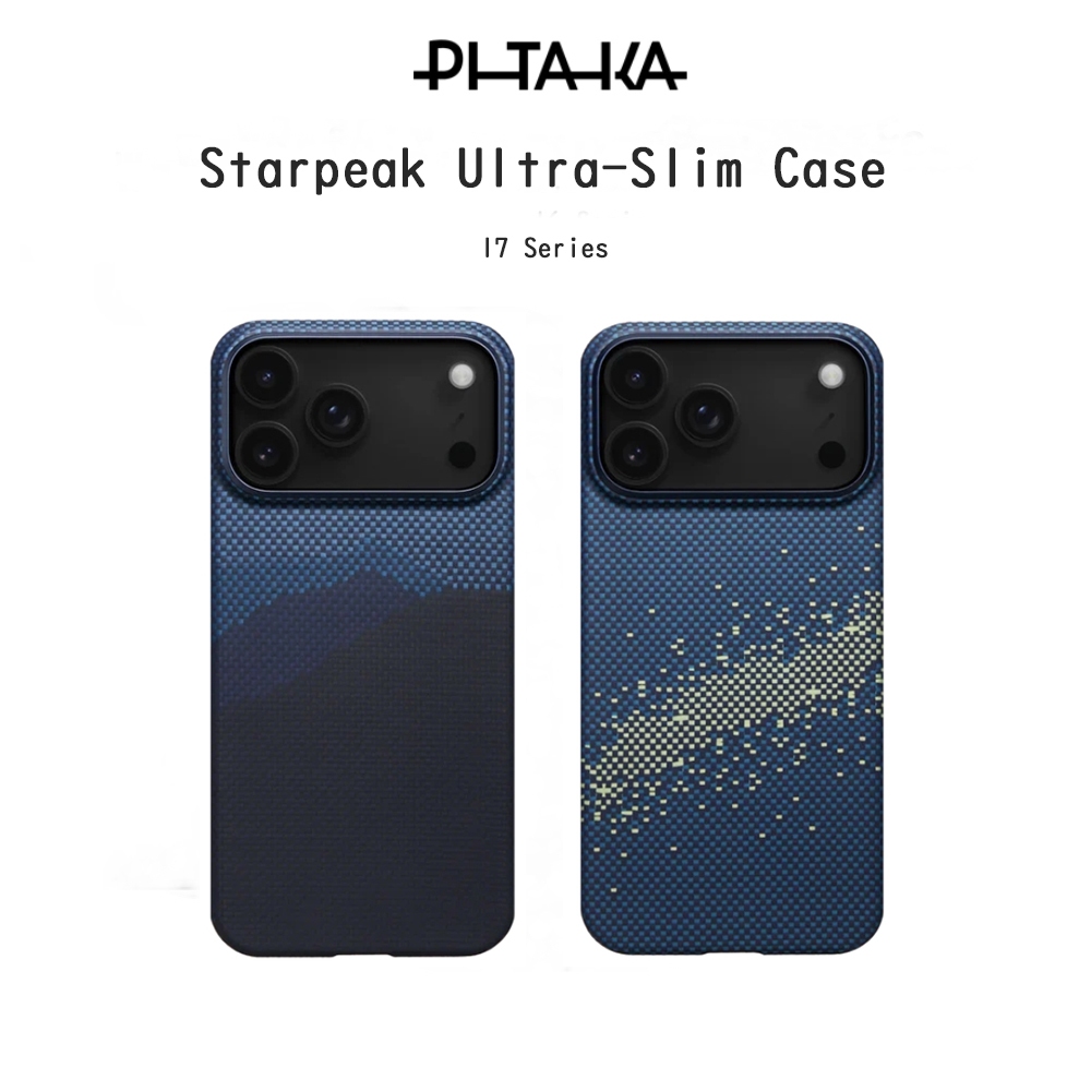 PITAKA Starpeak Ultra-Slim Case เคสกันกระแทกAramid Fiberเกรดพรีเมี่ยม เคสสำหรับ iPhone17Pro/17Promax