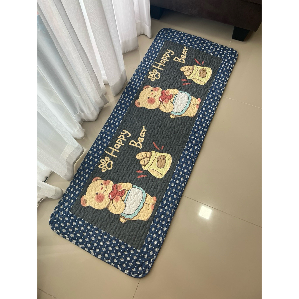 พรมเช็ดเท้ายาวพรมปูหน้าเตียงขนาด 50*135cm ราคา ถูกที่สุด ดีลบีเคเค
