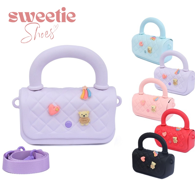 ⚡BB DOUBLE กระเป๋าชายหาด EVA นิ่ม รุ่น CTE011 ดีไซน์น่ารัก มีหลายสีให้เลือก สำหรับเดินทางแบบพกพา พร้อมสายสะพายได้
