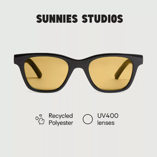 Sunnies Studios Theo (แว่นกันแดดแฟชั่นทรงสี่เหลี่ยม สำหรับยู…