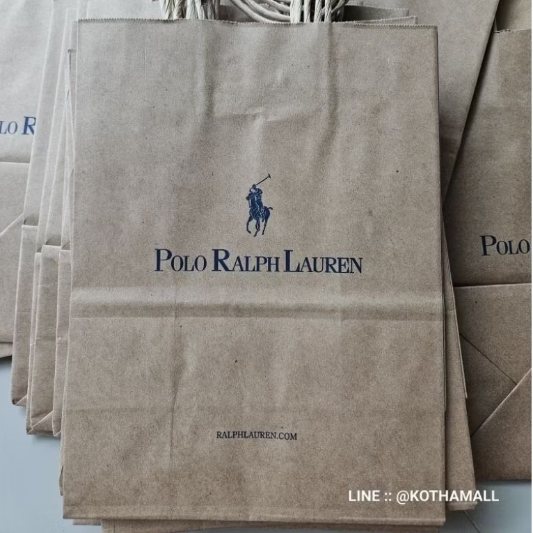 ถุงกระดาษ Polo ralph lauren ของแท้100%