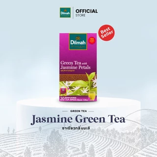 Dilmah ชาซอง ชาเขียว กลิ่นมะลิ | Jasmine Green Tea 1.5g x 20Tbags (80372)
