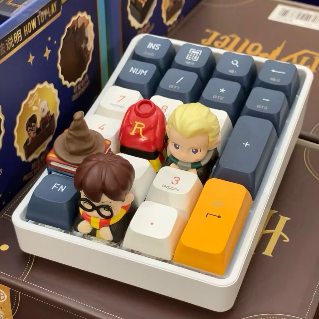 💥สินค้าเริ่มจัดส่ง 10 ม.ค.69💥 กล่องสุ่ม Miniso Harry Potter Keycap-Pendant