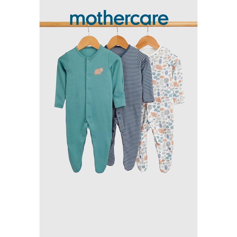ชุดสลีพสูทเด็ก Mothercare Sleepsuit  - 3 Pack IF165,IF166,IF168,IF171,IF196,IF628