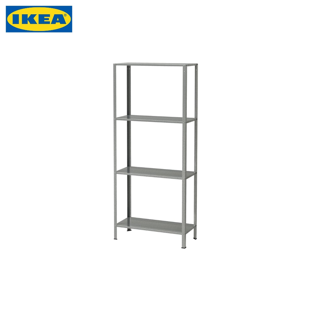 IKEA อีเกีย HYLLIS ฮึลลิส ชั้นวางของ, ใน/นอกอาคาร, 60x27x140 ซม.