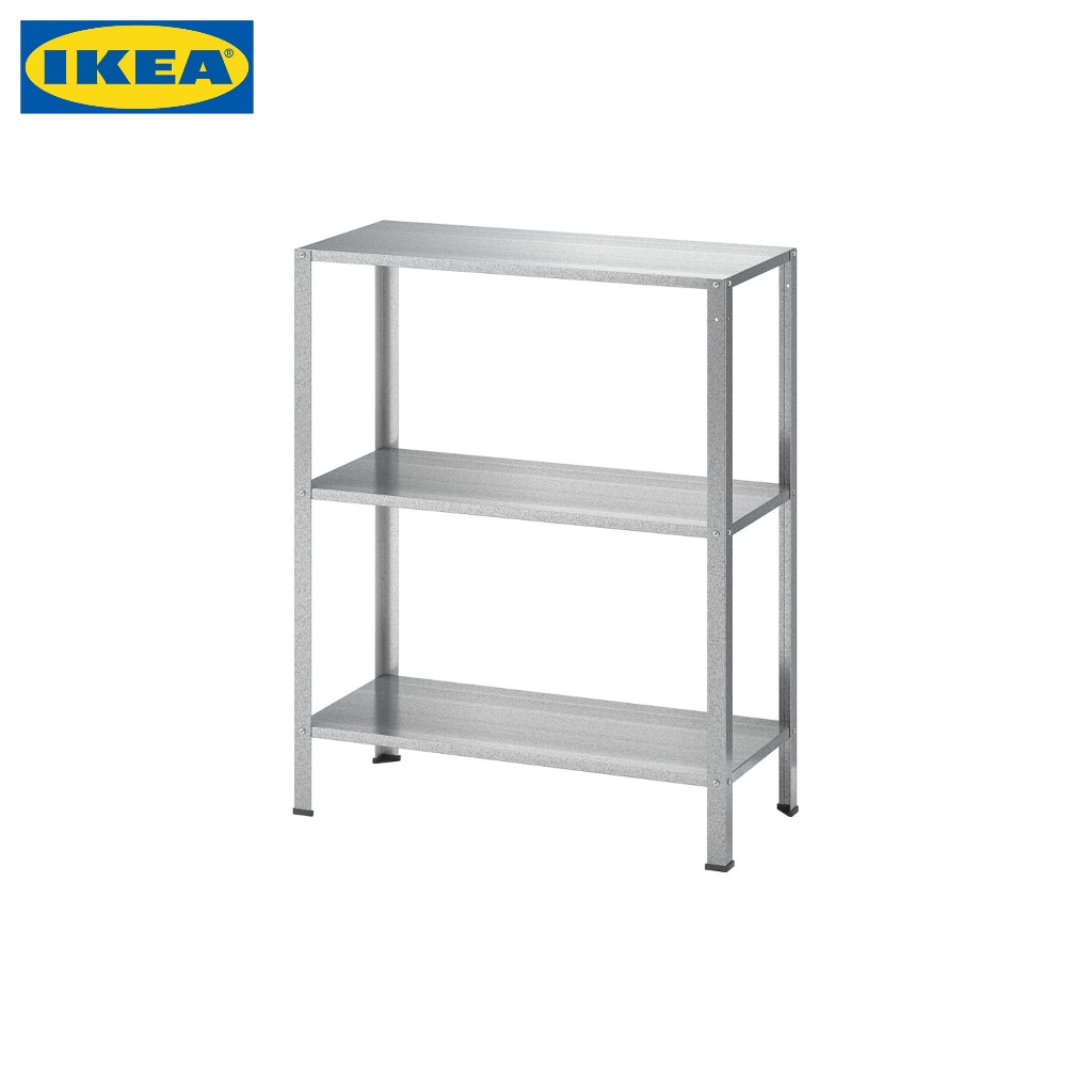 IKEA อีเกีย HYLLIS ฮึลลิส ชั้นวางของ, ใน/นอกอาคาร, 60x27x74 ซม.