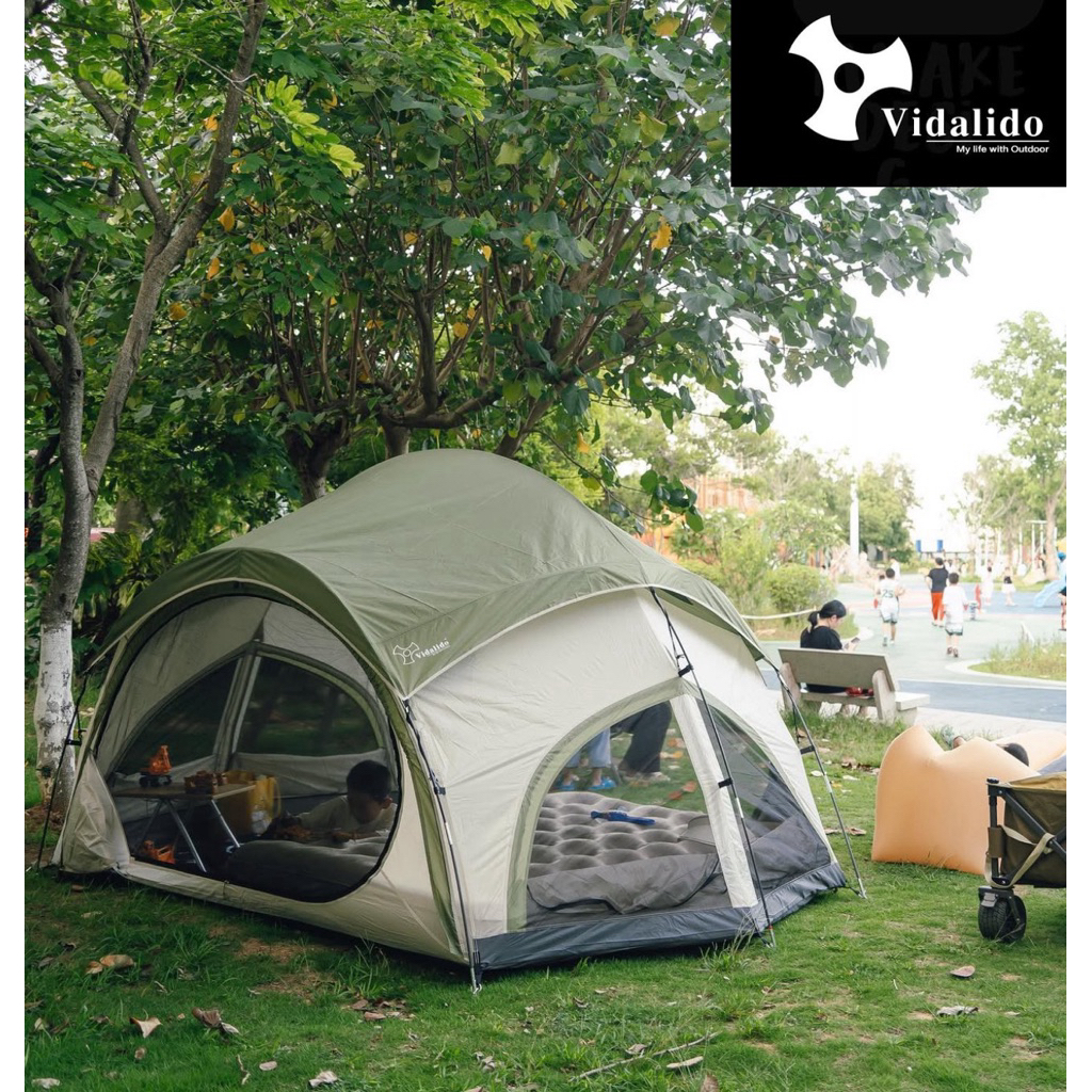 Vidalido Rising Cloud Tent น้องใหม่ สวยงามในราคาเบาๆ เต็นท์ขนาดกลาง 3-4คน