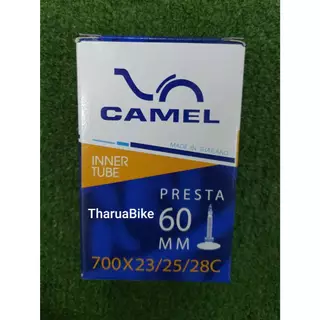 ยางในจักรยาน 700x23/25/28/32/35C 26x175-195 Camel จุ๊บ AVและFV