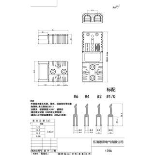 ปลั๊ก Anderson 50A 120A 175A 350A ราคาต่อข้าง แอนเดอร์สัน connector แจ็ค หัวต่อ คอนเน็คเตอร์ plug KOVEX