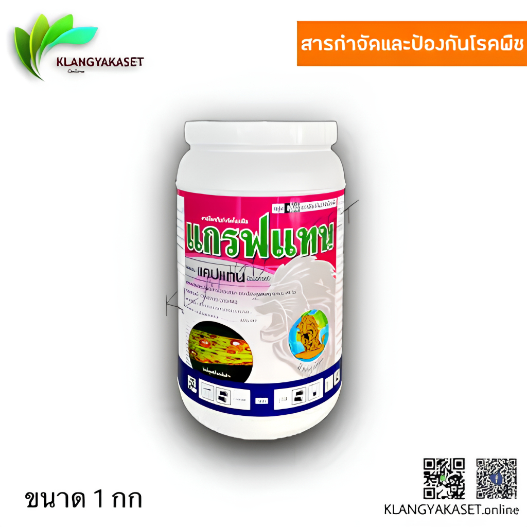 แคปแทน แกรฟแทน 1 กก แคปทาไซด์50 ยากันรา captain ยาเพาะเมล็ด แคบแทน