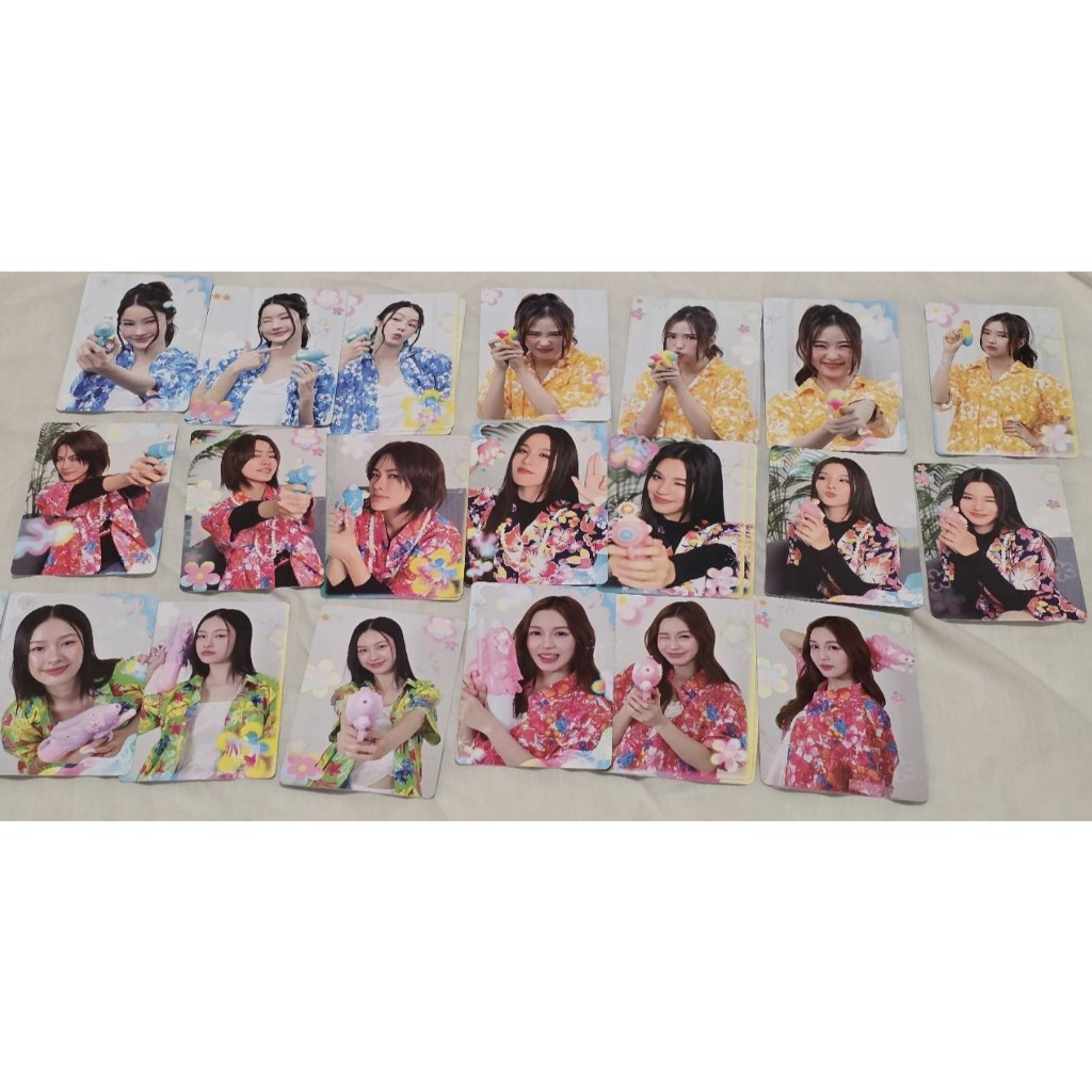 พร้อมส่ง แรนด้อมการ์ด RANDOM CARDS GMMTV สงกรานต์ songkran collectible Girl Collectible Random card