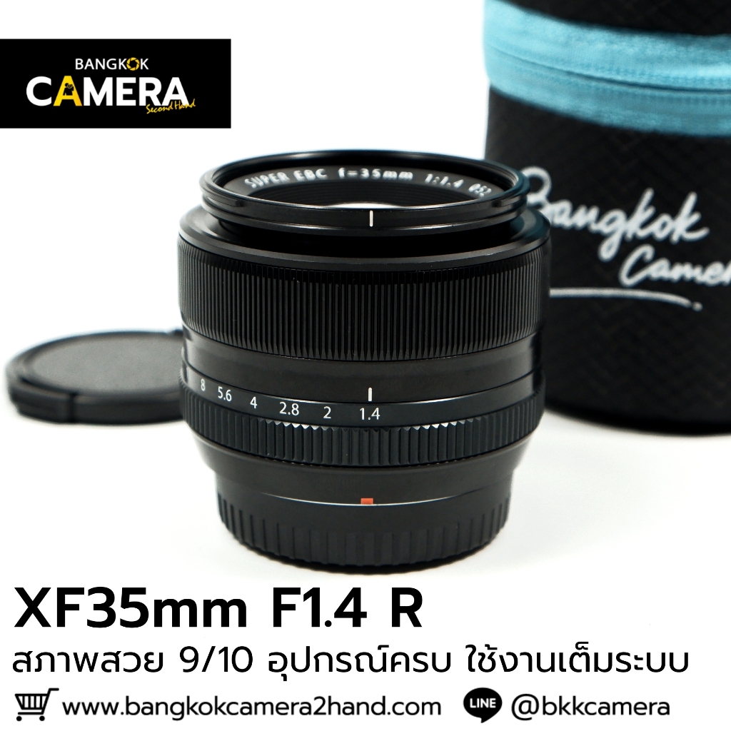 XF35mm F1.4 R อุปกรณ์ครบ