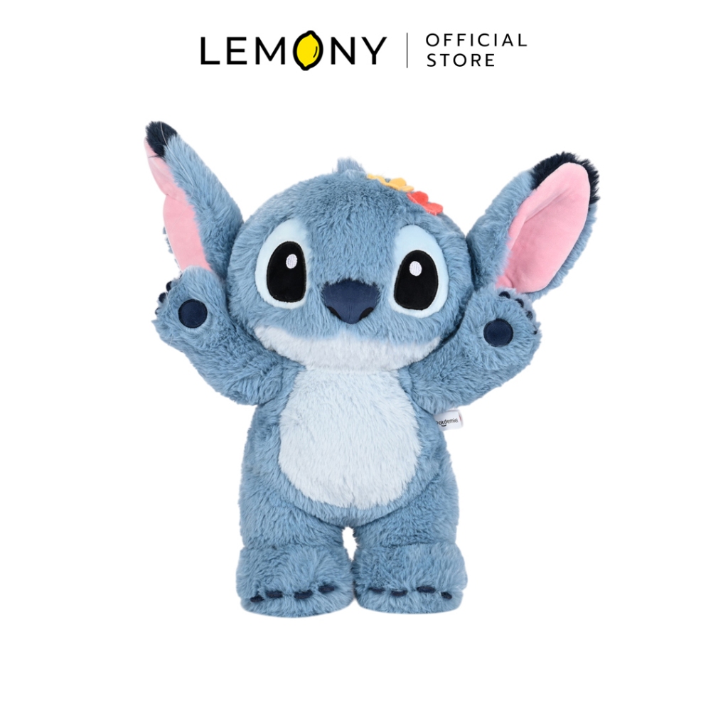 LEMONY ตุ๊กตาสติทช์ ซีรีส์ Queer & Interesting ขนาด 35 ซม. Disney Lilo & Stitch Collection