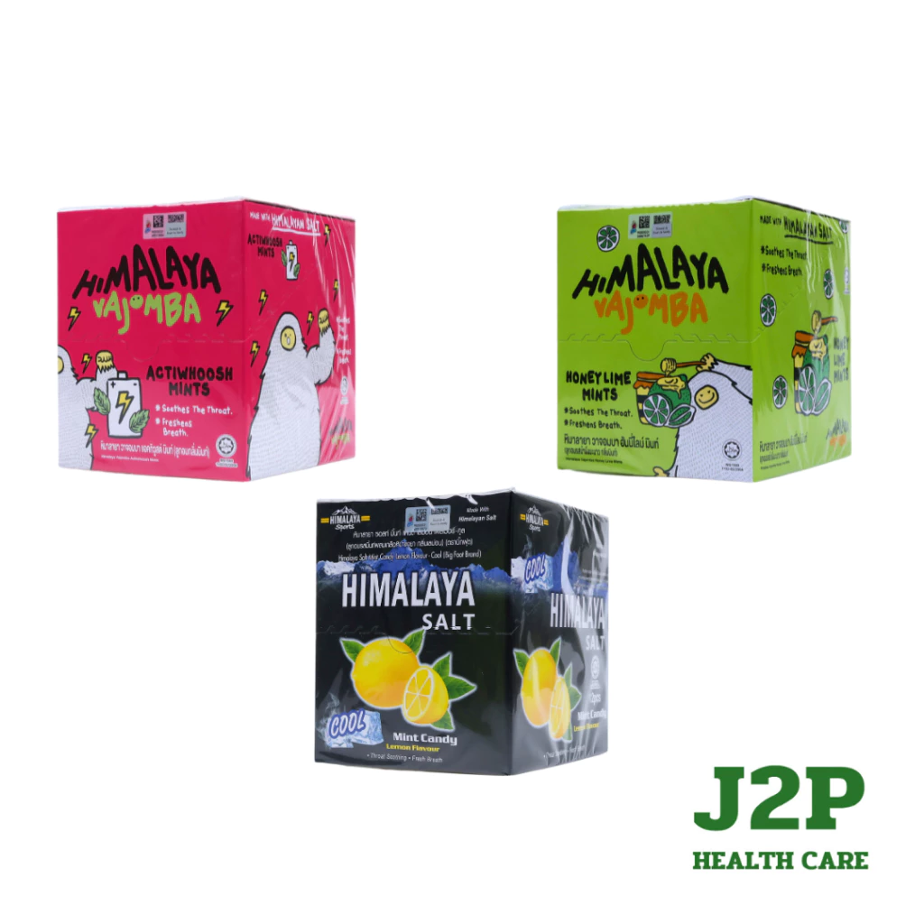 HIMALAYA SALT CANDY ลูกอมหิมาลายา (1 กล่อง 12 ซอง)