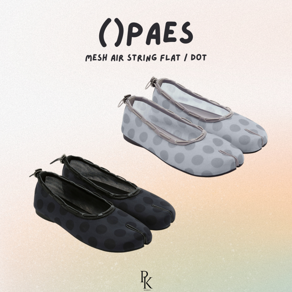 🛬[PRE-ORDER] PAES Mesh Air String Flat (รับประกันของแท้ 💯)
