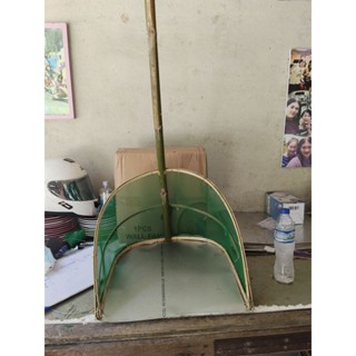 บุ้งเต้าตะข่ายเขียวpvcใบใหญ่