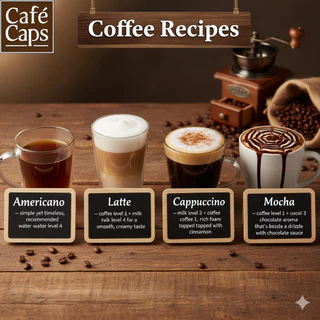 Dolce Gusto Compatible Coffee Capsule Ristretto - Cafecaps (1 Box X 15 Caps) | กาแฟแคปซูล ริสเทรตโต