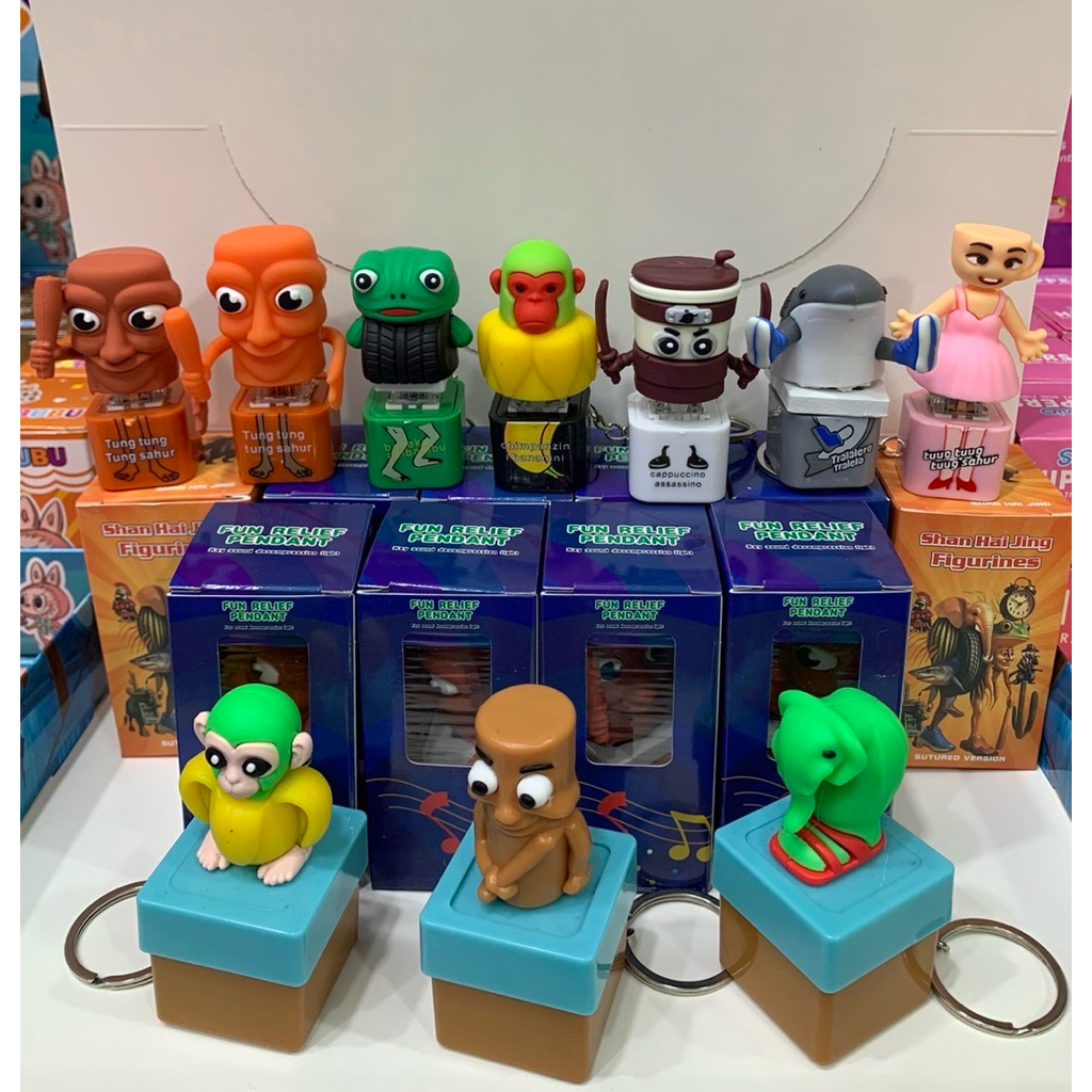 พวงกุญแจมีเสียงขวัญใจคุณหนูทุงทุงทุงซาฮูร่ามี10เสียงสินค้าพร้อมส่งจากไทย