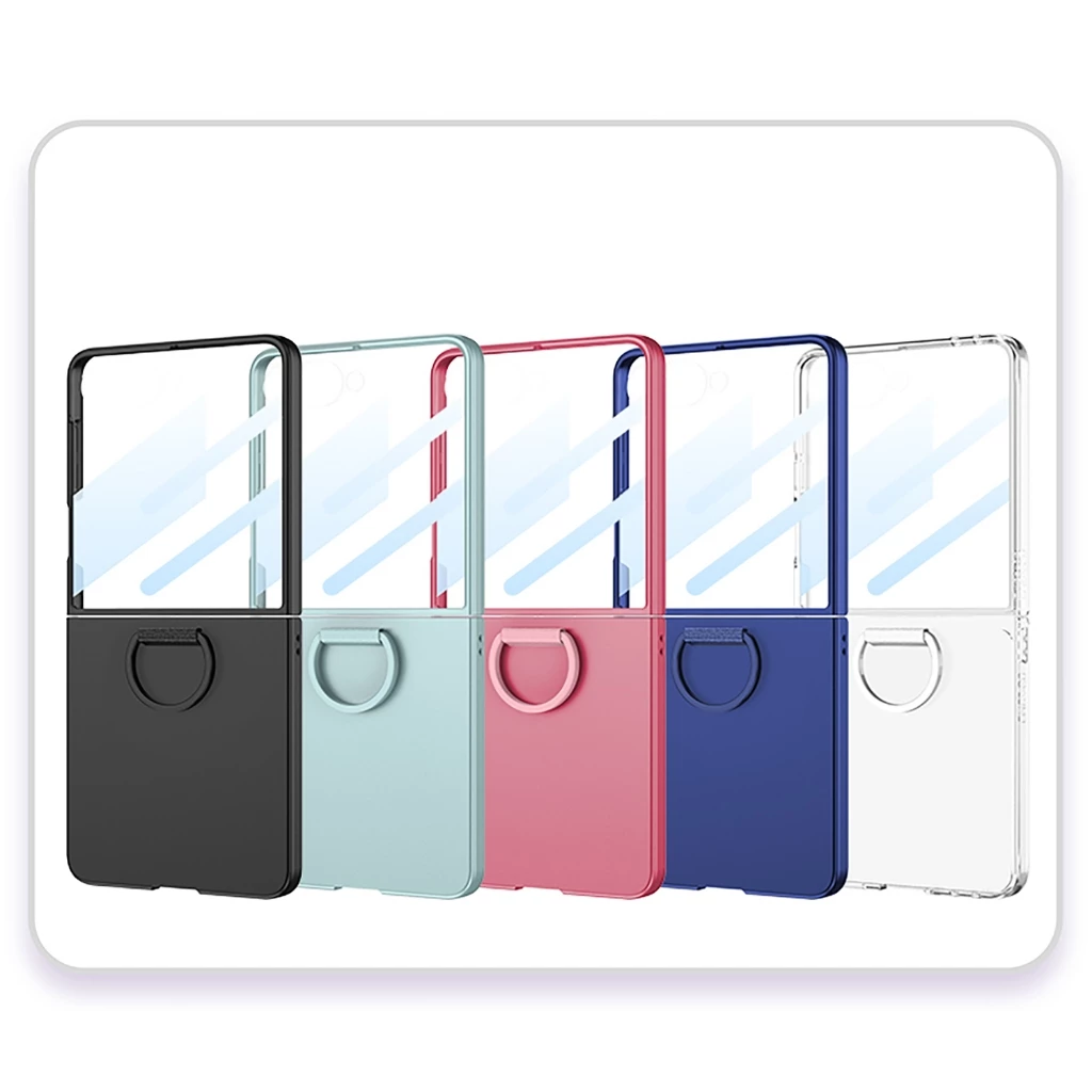 เคส Flip7 / Flip6 Case Matt Ring + Glass เคสเนื้อแมตต์ แหวน +กระจก (THพร้อมส่ง ในไทย)