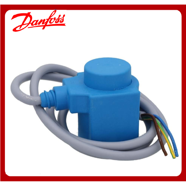 Coil 018F6282 018F6251 220V คอยล์โซลินอยด์ (แบบสาย) DANFOSS Solenoid Coil BF230 คอยล์โซลินอยด์วาล์วท