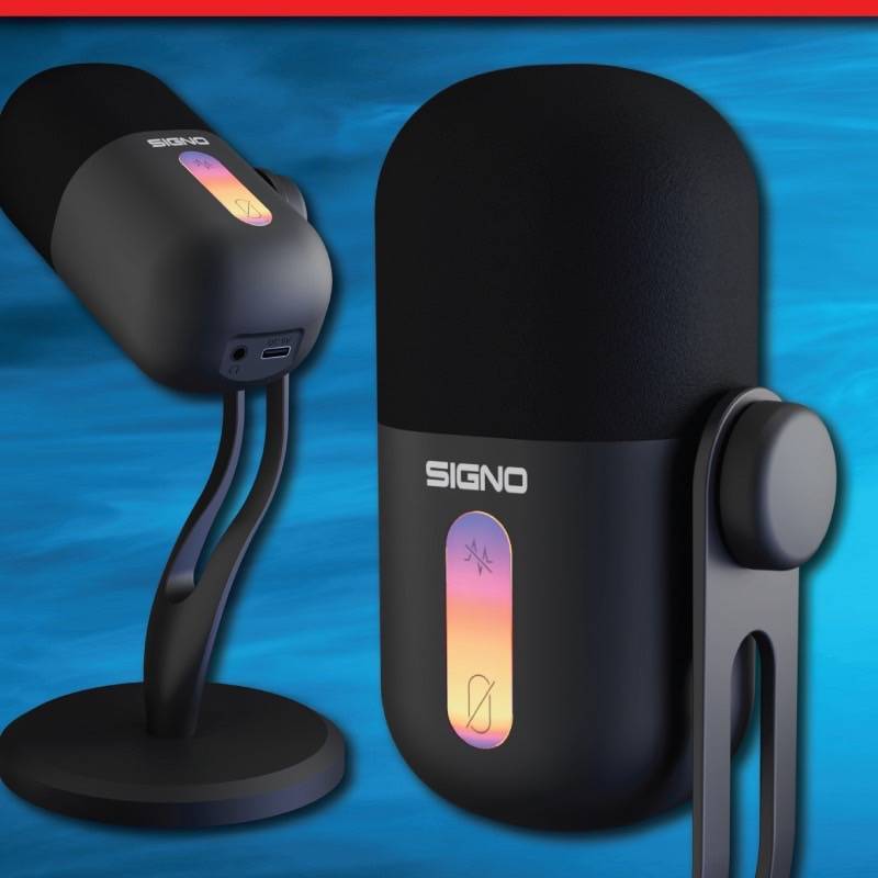 ไมโครโฟน Signo E-Sport MP-710 RGB Condenser Microphone