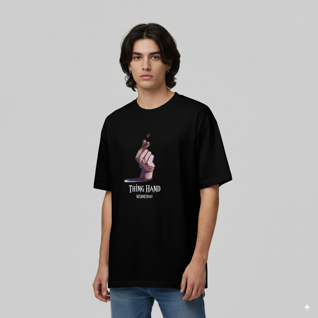 ✋ เสื้อยืด Thing Hand Wednesday – สุดชิคจากซีรีส์ดัง